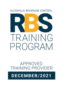 California RBS Training Program Approved Training Provider
