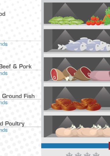 Food Storage Chart For Restaurant