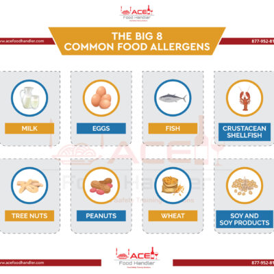The Big 8 Common Food Allergens for Food Handling