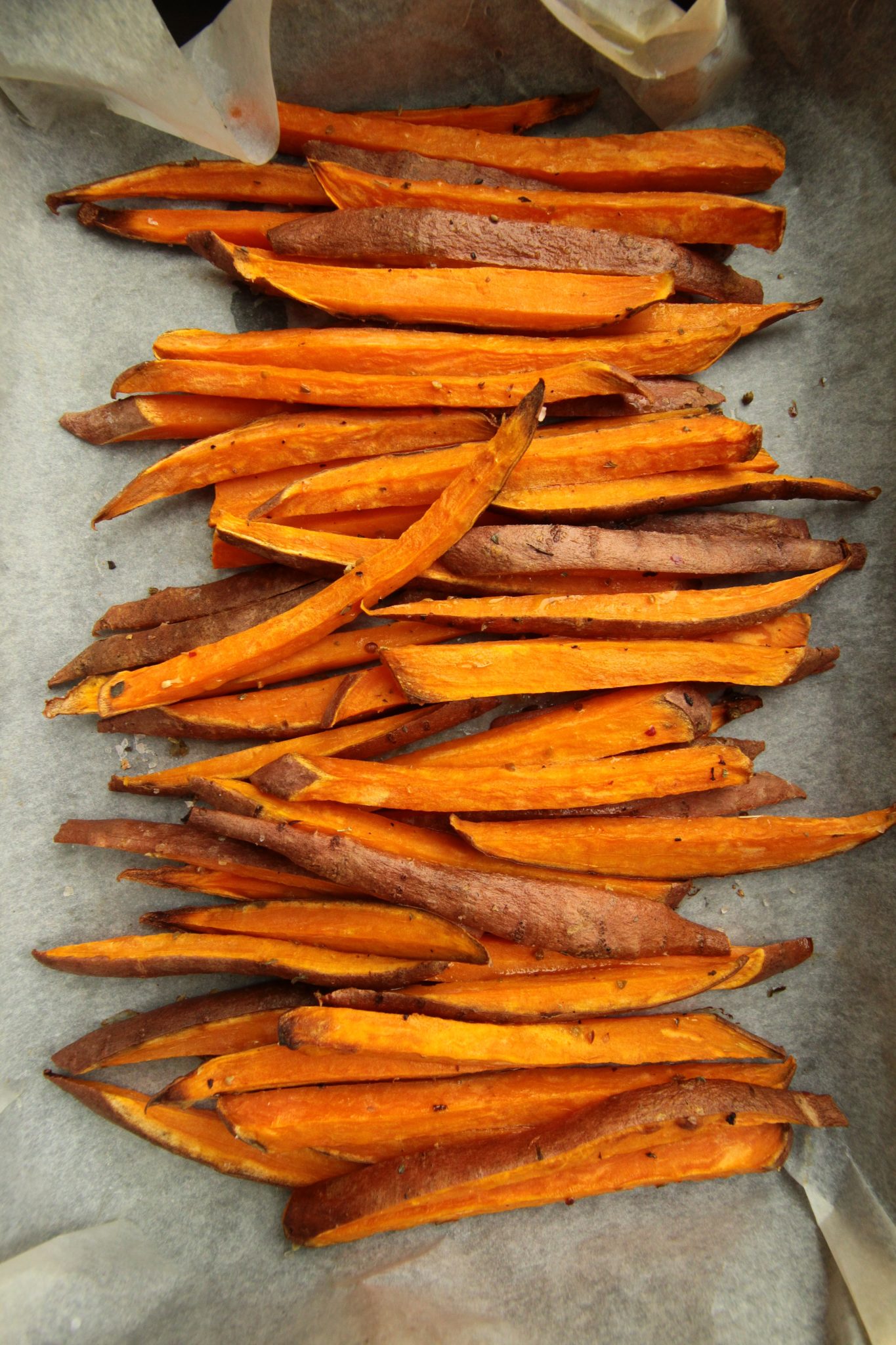 How to make baked sweet potato fries crispy healthy snack ideas